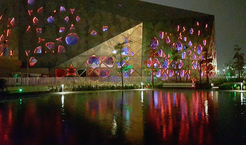 sheikhjaberalahmad culturalcentre kuwait colinmclurg reflection architecture reflections evening
