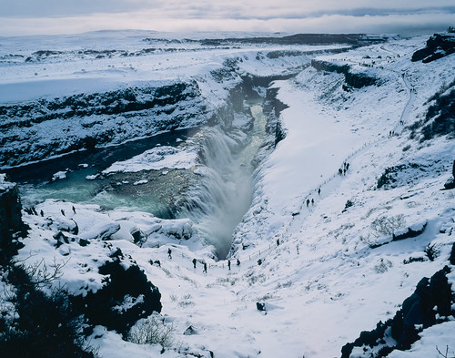 film analog waterfall iceland islandia provia e6 gullfoss provia100f 220 pentax67ii epsonv750 tetenal3bathkit provia220 f0272 exif4film