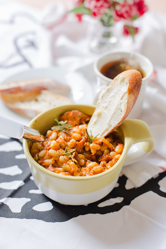 Harissa Spiced Great Northern Beans