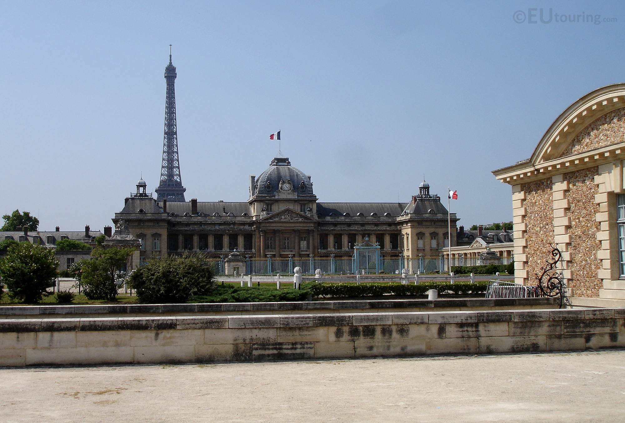 Ecole Militaire and the Eiffel