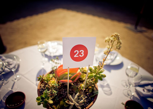 Wedding Table Markers
