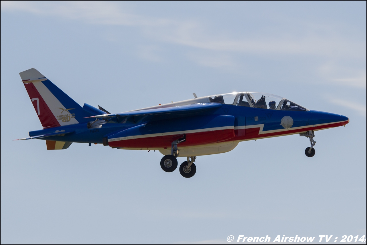 Patrouille de France Meeting Aerien 2014