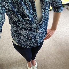 #mmmay14 5/5 @grainlinestudio Archer with Levi's and white Sperry flats