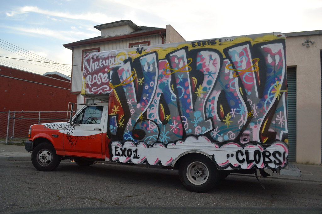 YOVOY, CAL, VRS, Graffiti, Street Art, Graffiti, Oakland 
