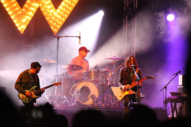 Weezer concert at Universal Orlando Mardi Gras