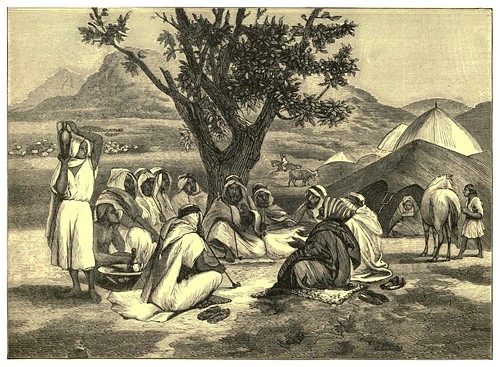 008-Narrador de historias arabes-Van Wert's travels in Asia and Africa-1884