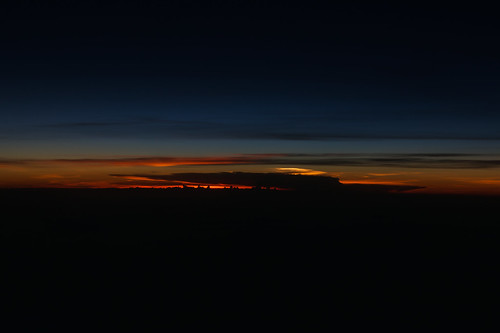 sunset sun night clouds golden evening flying nikon asia warm nikkor windowseat