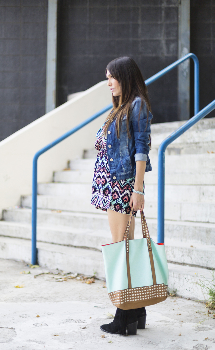 street style barbara crespo C&A jumpsuit colors fashion blogger outfit blog de moda