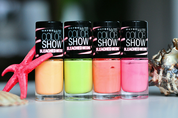 stylelab beauty blog Maybelline Color Show Bleached Neons nail polish 3