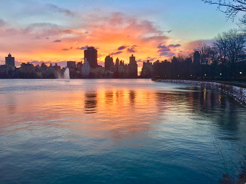 sunrisecentralpark manhattan newyorkcity newyork centralpark centralparkreservoir