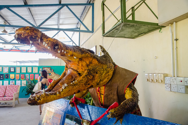 Visiting Tuaran Crocodile Farm during Sabah Trip