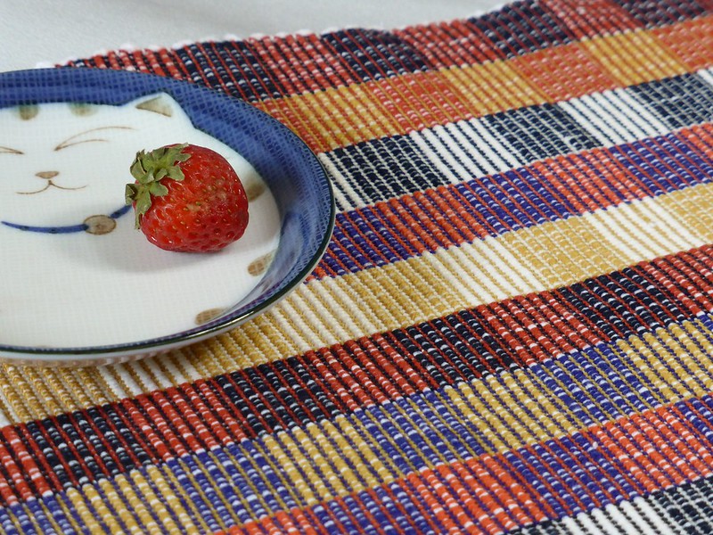 Colourful placemats