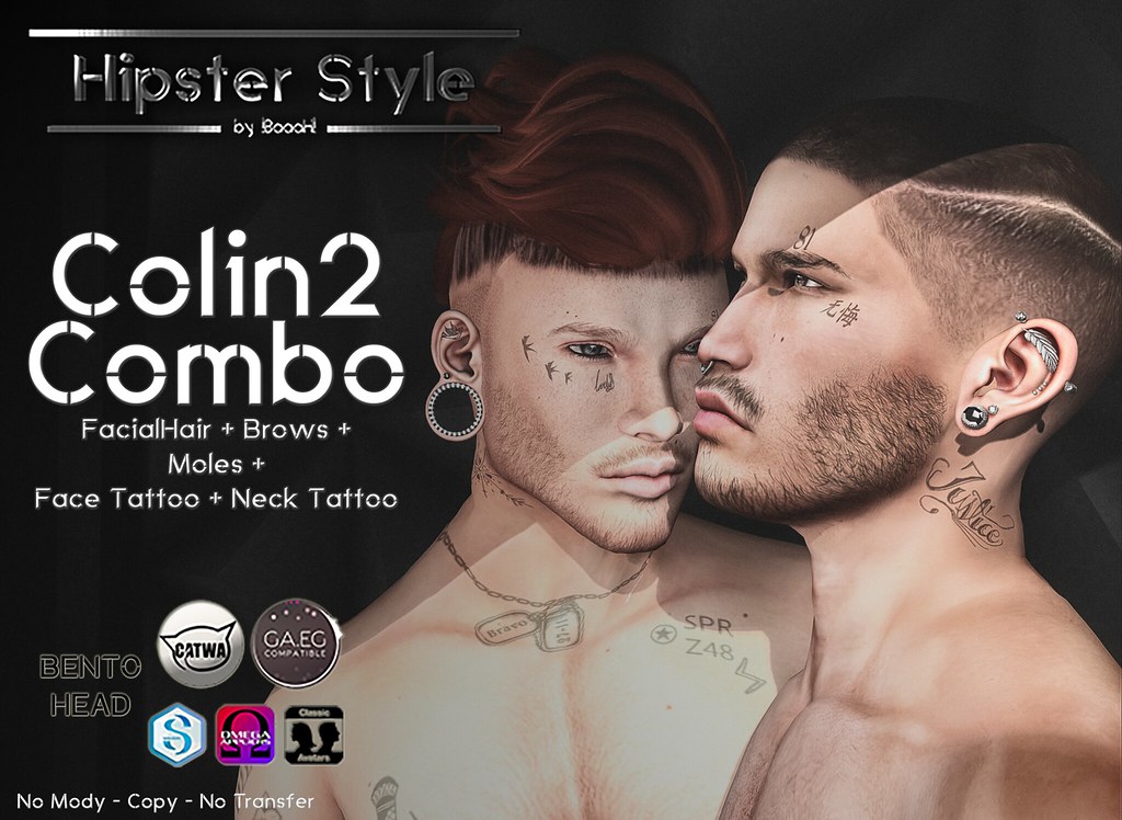 [Hipster Style] Colin2 COMBO - SecondLifeHub.com