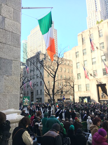 St Patrick's Day. New York City.