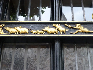 Pub Window Decoration