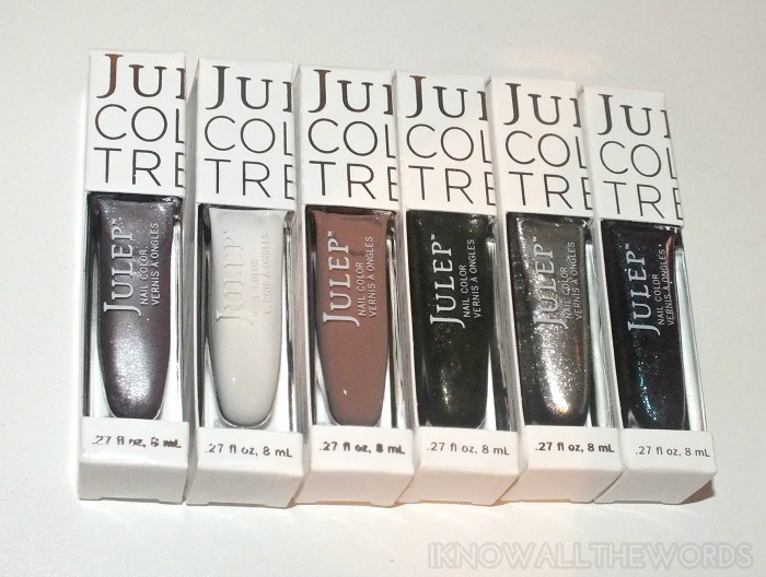 Julep It Girl Swatches- Hope, Annmarie, Farrah, Missy, Kendra and Ciara (1)
