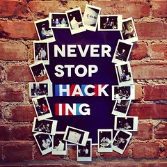 Hack on my friends. Great work this weekend @Hackanooga! #hackforchange