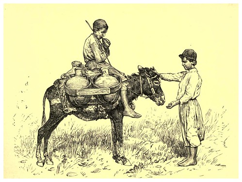 012-Transporte de agua en Esmirna-Van Wert's travels in Asia and Africa-1884