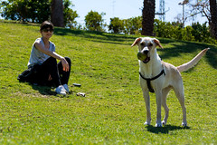 Ira and her dog-007