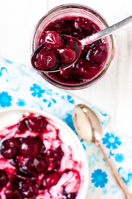 DIY: Fresh Cherry Sauce