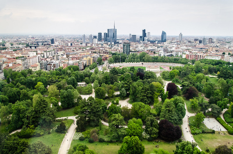 Milan - View from Torre Branca