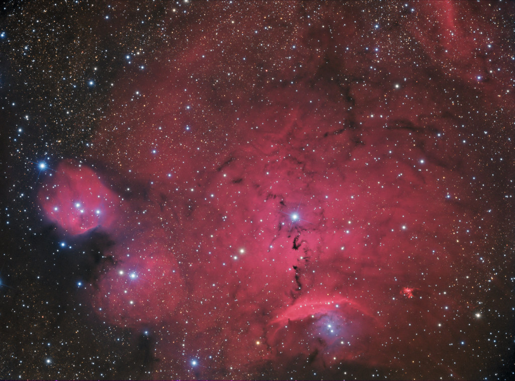 NGC6559 and surroundings L(HA)RGB