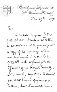 Sherrington to Horsley - 19 February 1894 (WCG 45.4)