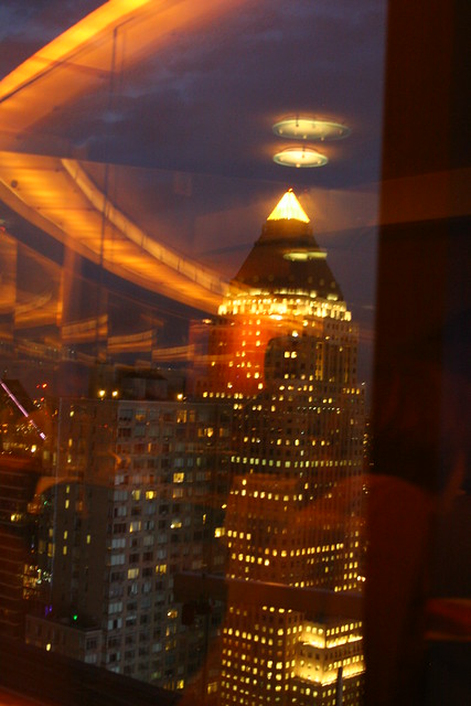 dinner at the view- mariott marquis