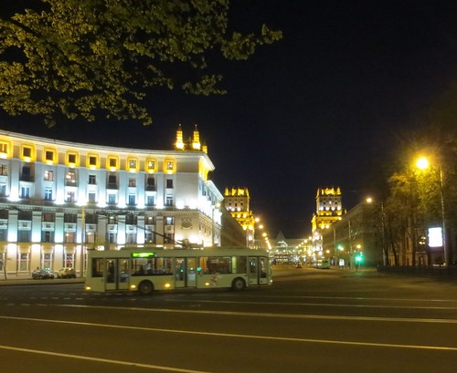Minsk street scene