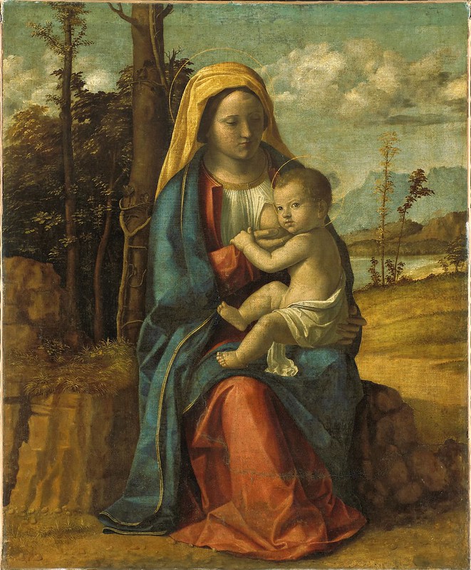 Cima da Conegliano Giovanni Battista - Maria met kind (c.1517)