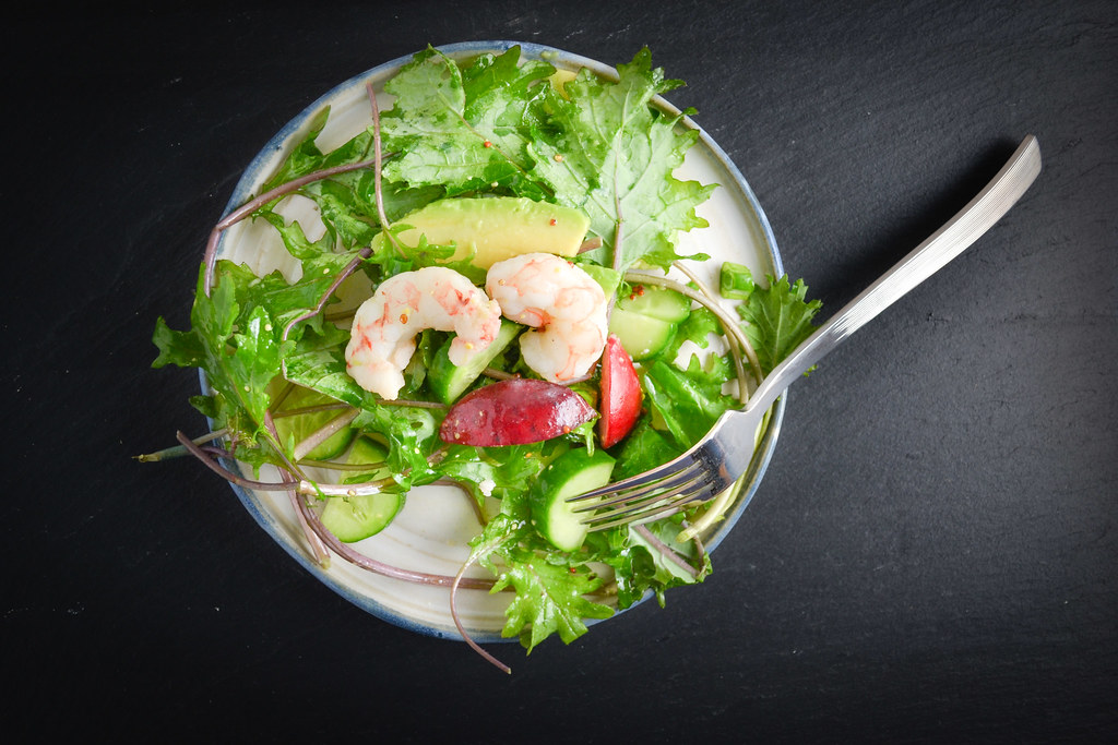 Summer Salad with Shrimp and Dijon Vinagrette | Things I Made Today