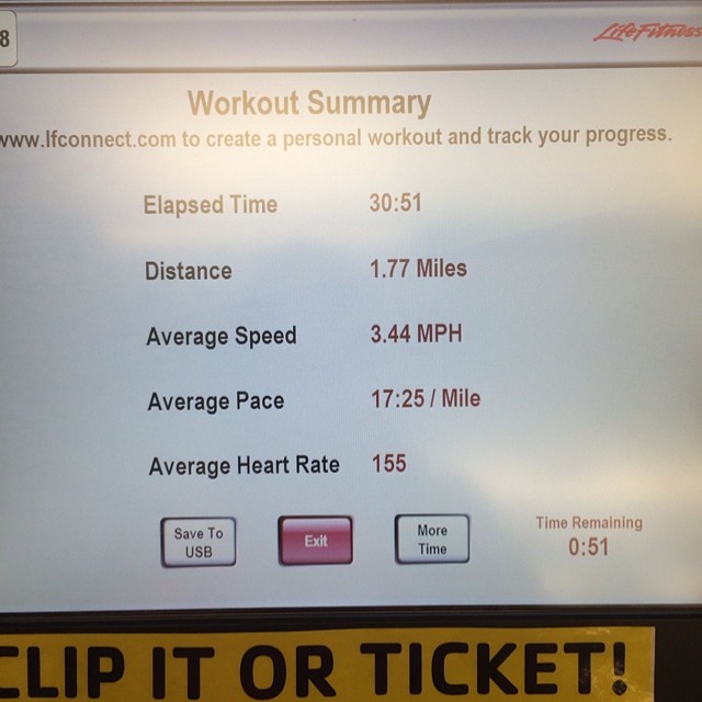 Did the elliptical + 1st day of #c25k. Easier than I expected but I'll probably still be sore tomorrow!