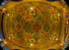 Tampa Theatre Entrance Ceiling Merge
