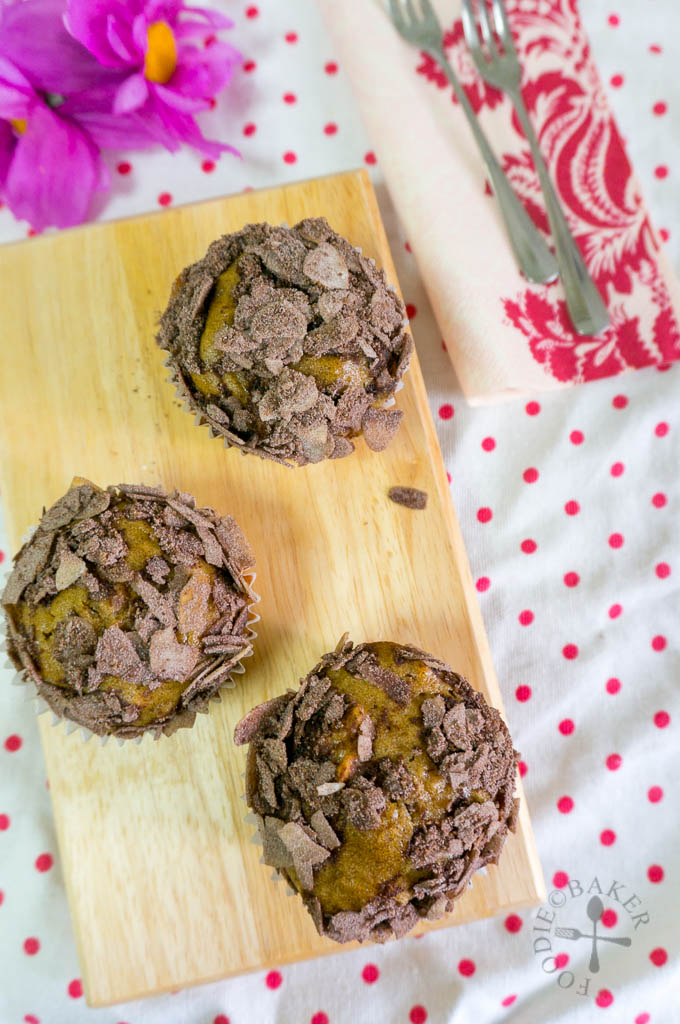 Cocoa-Dusted Cranberry Cereal Muffins