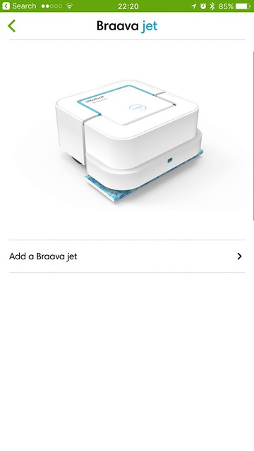 iRobot Home iOS App - Add Braava Jet