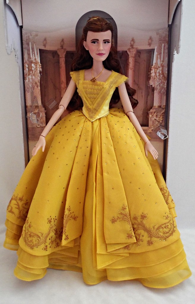 LIMITED EDITION Disney Beauty and the Beast Live Action BELLE Doll 17/" EMMA