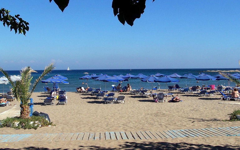 Vakantie Rhodos Faliraki - Strand