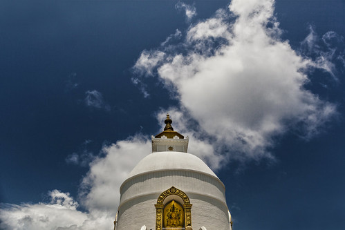 nepal buddhism pokhara worldpeacepagoda