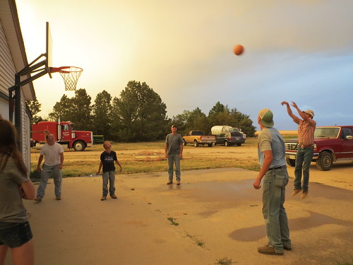 Z Crew: Pick up basketball game