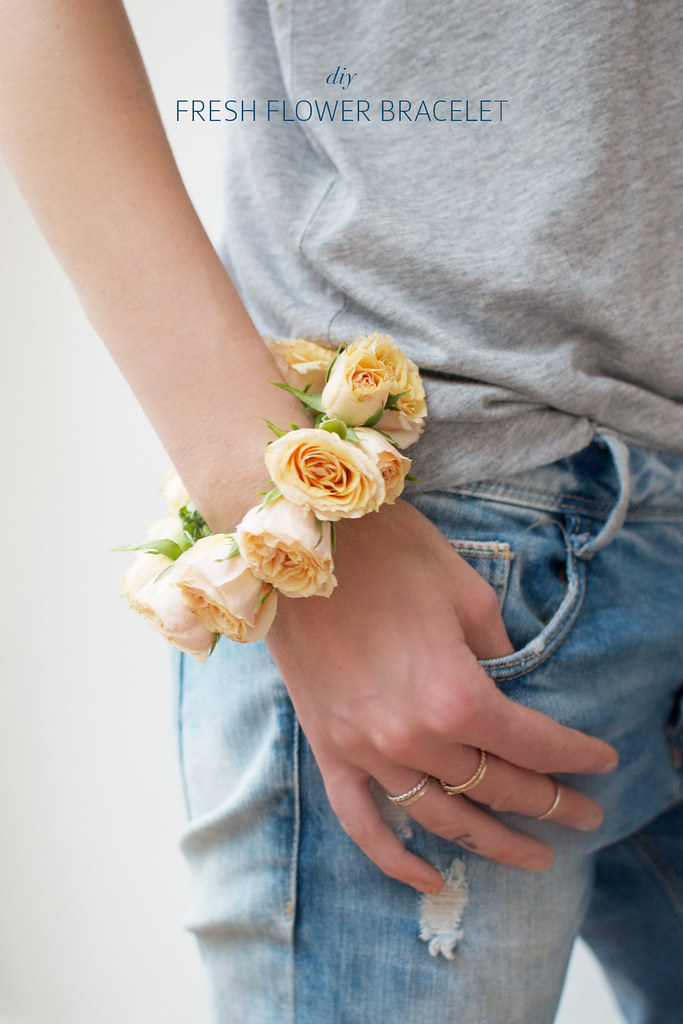 DIY Fresh Flower Bracelet, Collective Gen