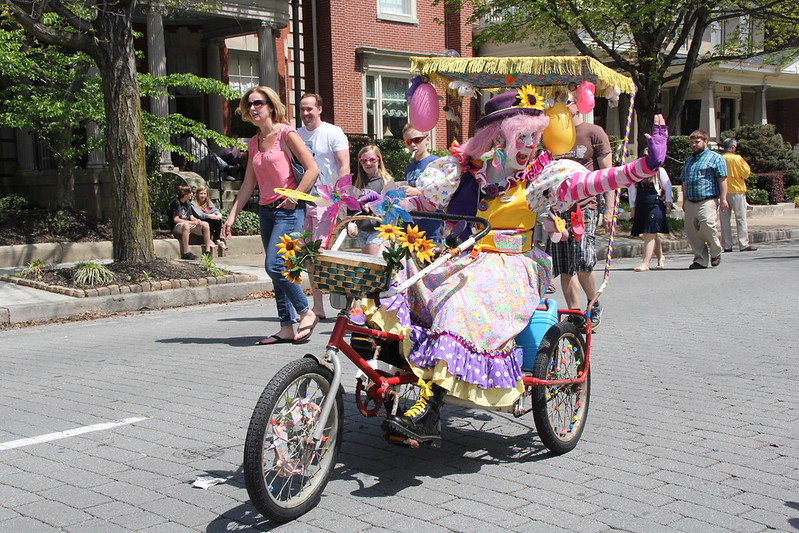 Easter on Parade Biker