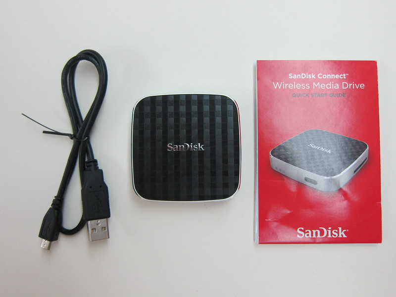 SanDisk Connect Wireless Media Drive - Box Contents