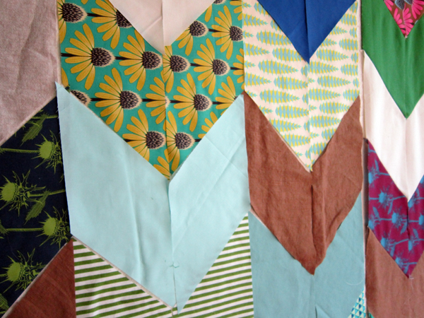 quilting with linen