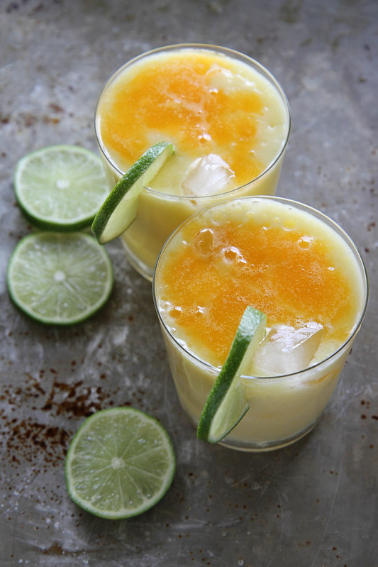 Mango, Coconut and Orange Vodka Crush