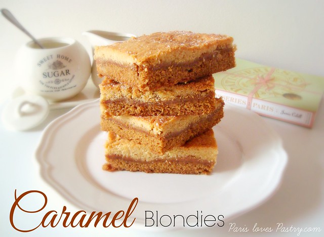 Caramel Blondies