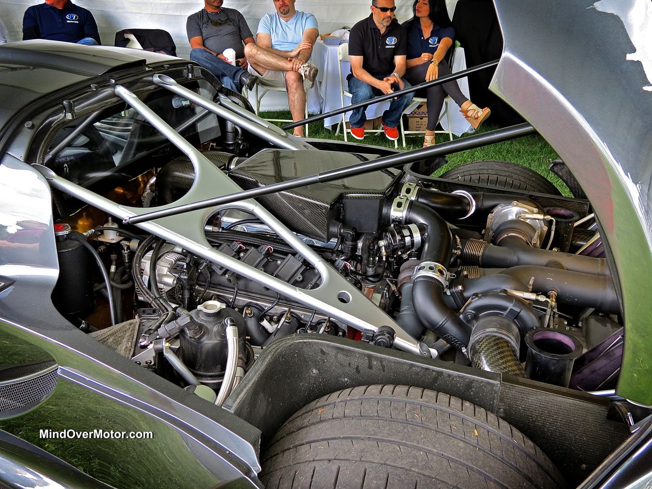 Hennessey Venom GT Engine Bay