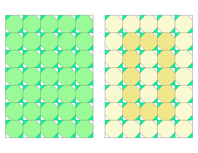 Single block quilts solids palette