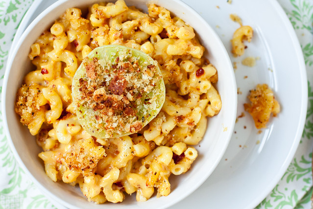 Green Tomato and Chipotle Mac & Cheese