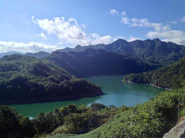 石碇千島湖、八卦茶園、永安觀景步道
