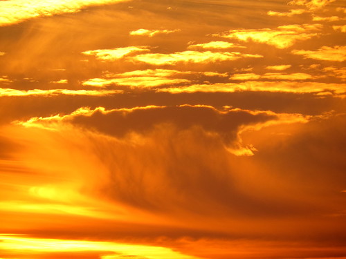 weather sunrise sonnenaufgang wetter cirrus altocumulus virag floccus fallstreifen
